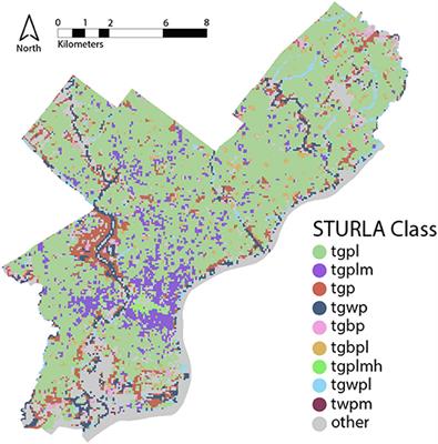 Outdoor Atmospheric Microbial Diversity Is Associated With Urban Landscape Structure and Differs From Indoor-Transit Systems as Revealed by Mobile Monitoring and Three-Dimensional Spatial Analysis